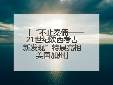 “不止秦俑——21世纪陕西考古新发现”特展亮相美国加州