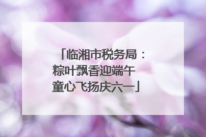 临湘市税务局：粽叶飘香迎端午 童心飞扬庆六一