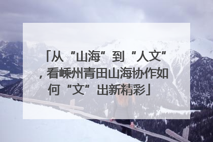 从“山海”到“人文”，看嵊州青田山海协作如何“文”出新精彩