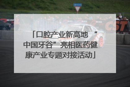 口腔产业新高地 “中国牙谷”亮相医药健康产业专题对接活动
