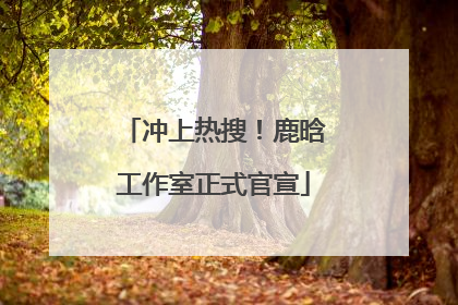 冲上热搜！鹿晗工作室正式官宣