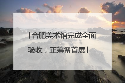 合肥美术馆完成全面验收，正筹备首展