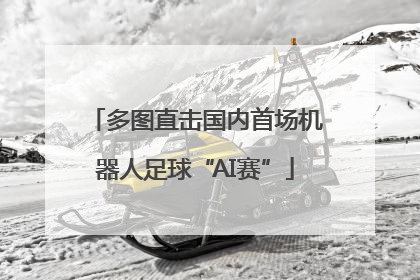 多图直击国内首场机器人足球“AI赛”