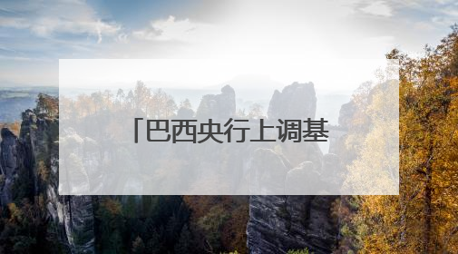 巴西央行上调基准利率至15％