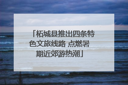 柘城县推出四条特色文旅线路 点燃暑期近郊游热潮