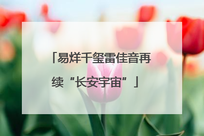 易烊千玺雷佳音再续“长安宇宙”