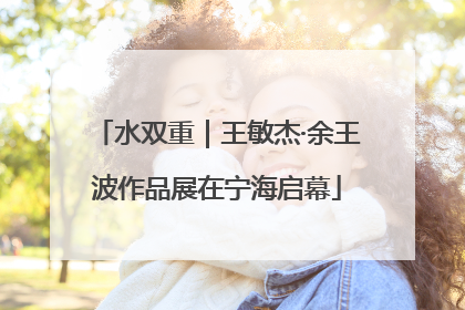 水双重｜王敏杰·余王波作品展在宁海启幕