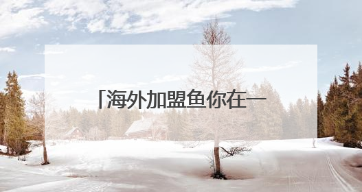 海外加盟鱼你在一起靠谱吗？深度剖析其快餐化赛道的 “万店基因”