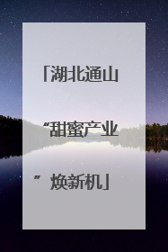 湖北通山“甜蜜产业”焕新机