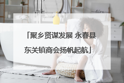 聚乡贤谋发展 永春县东关镇商会扬帆起航