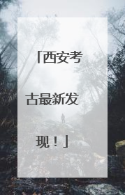 西安考古最新发现！