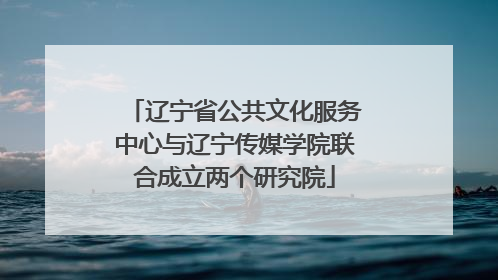 辽宁省公共文化服务中心与辽宁传媒学院联合成立两个研究院