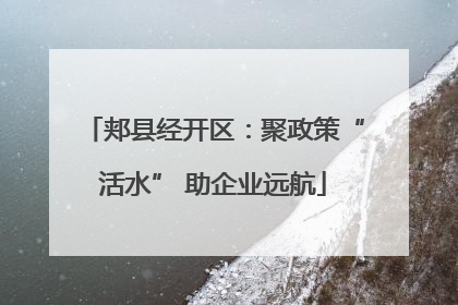 郏县经开区：聚政策“活水” 助企业远航