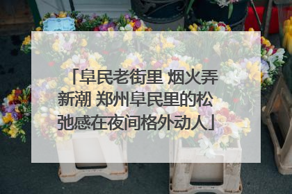阜民老街里 烟火弄新潮 郑州阜民里的松弛感在夜间格外动人