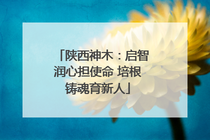 陕西神木：启智润心担使命 培根铸魂育新人