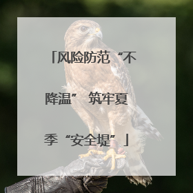 风险防范“不降温” 筑牢夏季“安全堤”