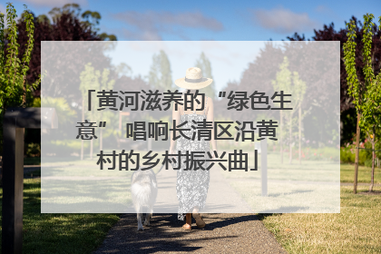 黄河滋养的“绿色生意” 唱响长清区沿黄村的乡村振兴曲