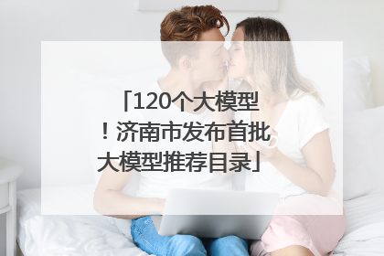 120个大模型！济南市发布首批大模型推荐目录