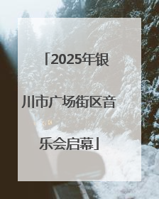 2025年银川市广场街区音乐会启幕