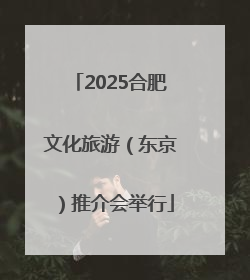 2025合肥文化旅游（东京）推介会举行